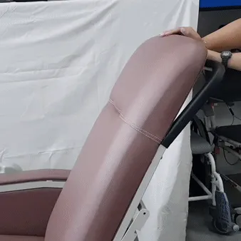 [Pre Order] Mobile Recliner Geriatric Chair with Tray (ETA June 2025)