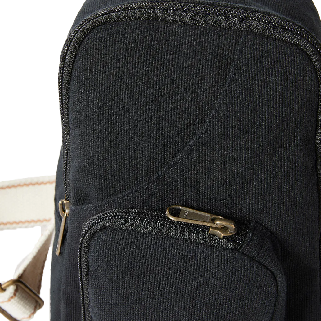 Premium Surf Sling Bag in Charcoal