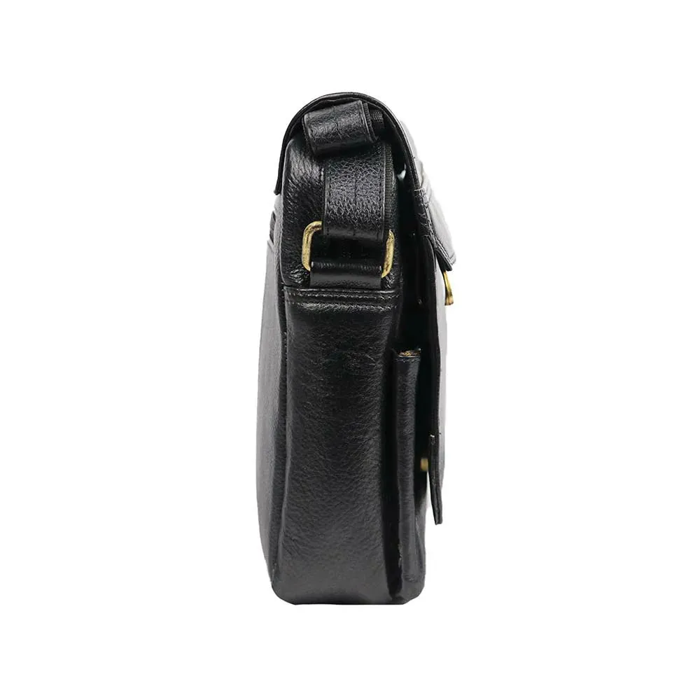 PU Leather Crossbody Bag – Vintage Everyday Sling Bag
