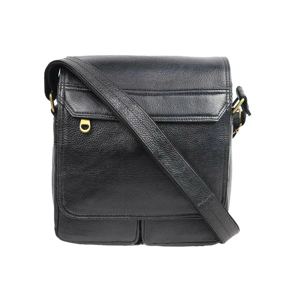 PU Leather Crossbody Bag – Vintage Everyday Sling Bag
