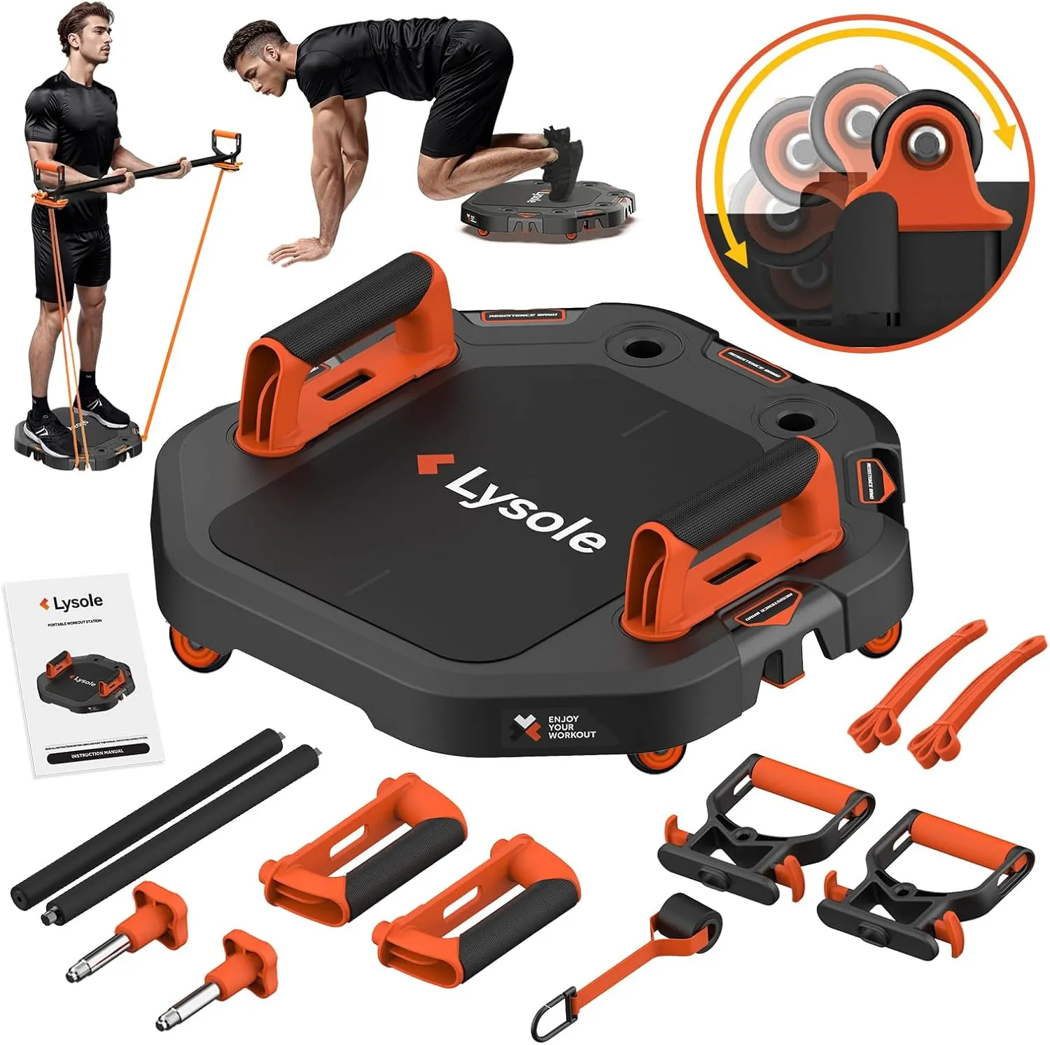 Push Up Board, Workout Equipment Home Gym,Exercise Equipment,Pushup Stands Strength Training,Portable Multi Function Foldable 20 in 1 Pull Up Bar Fitness