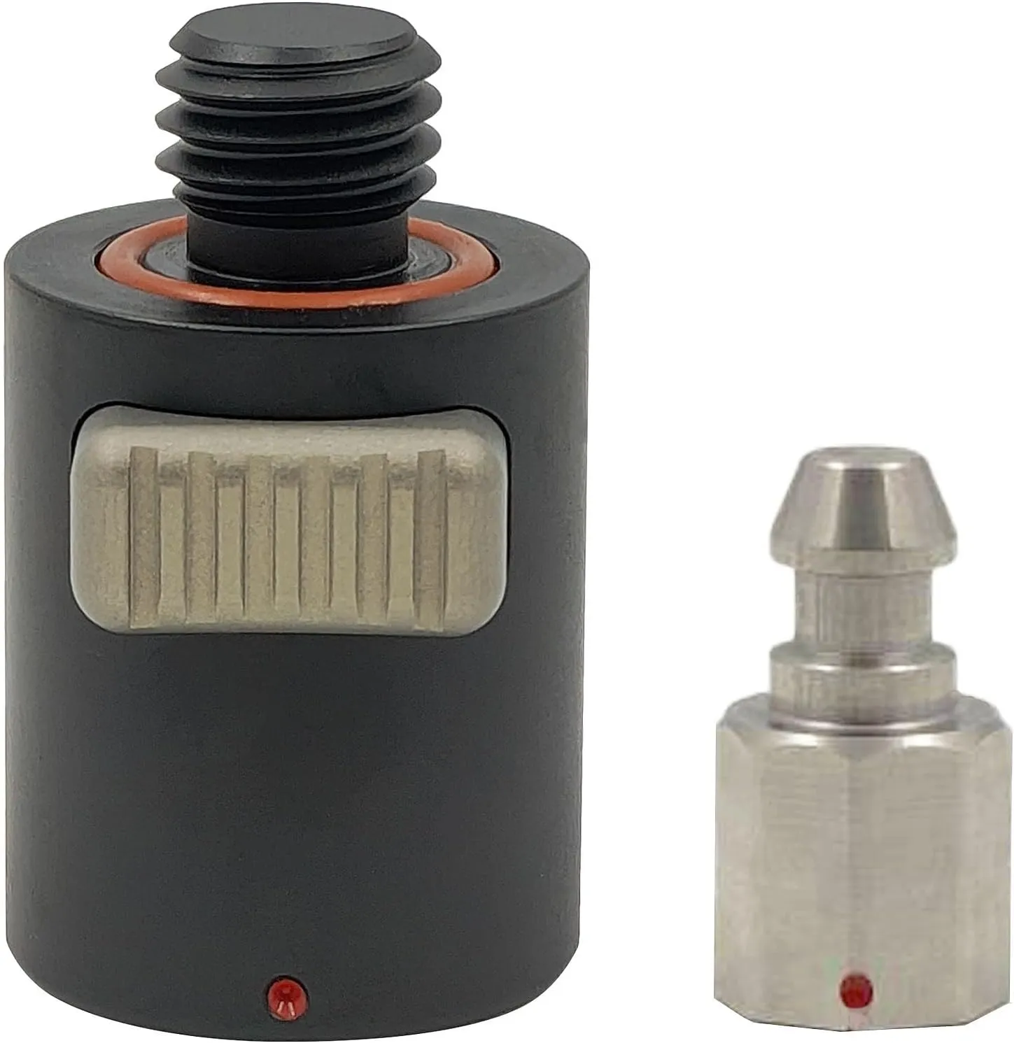 Quick Release Adapter Compatible with Leica Trimble Topcon Sokkia Total Station Prism Pole, GPS GNSS RTK Quick Release Connect Adapter Mount Bracket