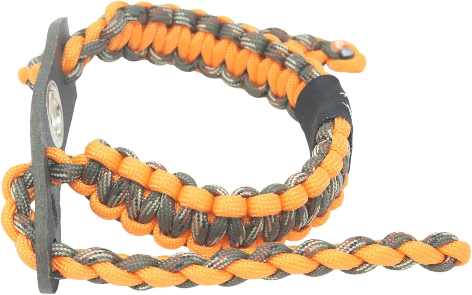 Realtree® Paracord Archery Bow Wrist Sling - 100% Full Grain Leather 550 Paracord