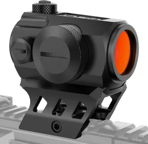 Red Dot Sight,Motion Awake 1X20mm Tactical Red Dot 2 MOA Red Dot Optics 10 Brightness Settings with Co-Witness Riser and Low-Profile Mount
