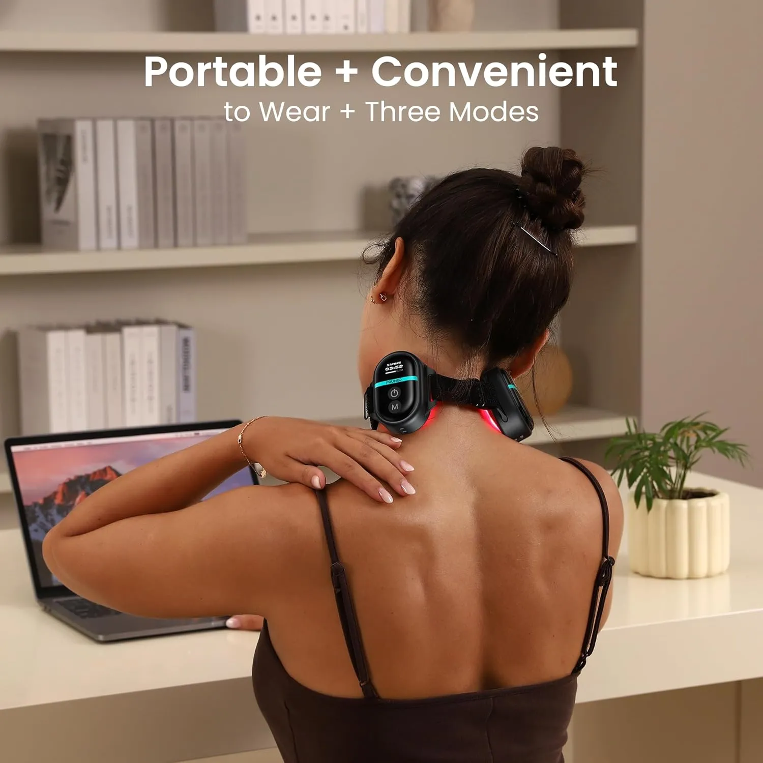 Red Light Therapy Module, RLT300, 650nm Red Light and 850nm Infrared Polarized Light Device to Relieves The Pain for Wrists, Ankles, Knees and Other Joints