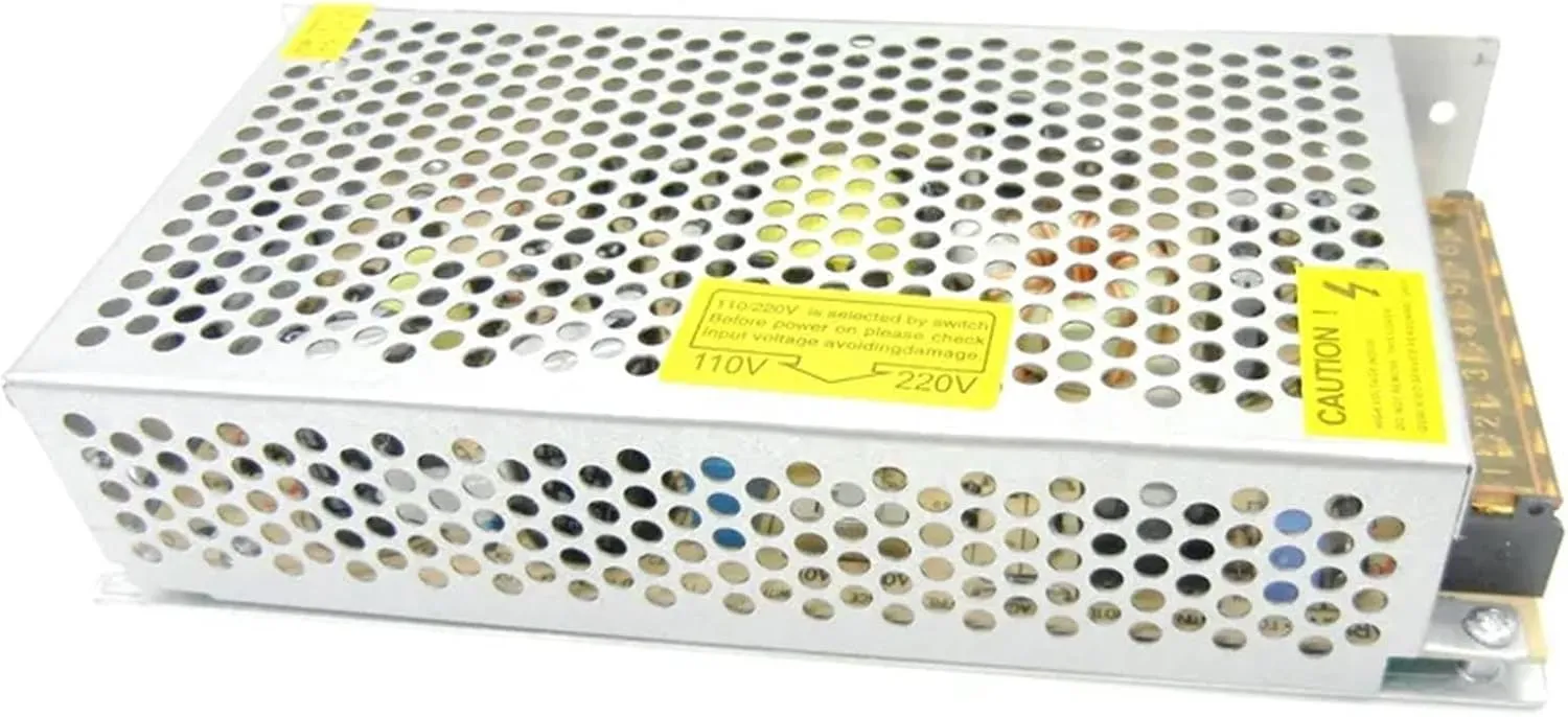 Regulated 6V Switching Power Supply 20A 120W 30A 180W Driver 110V 220V AC to DC Source Transformer SMPS for Monitoring System(30A 180W)