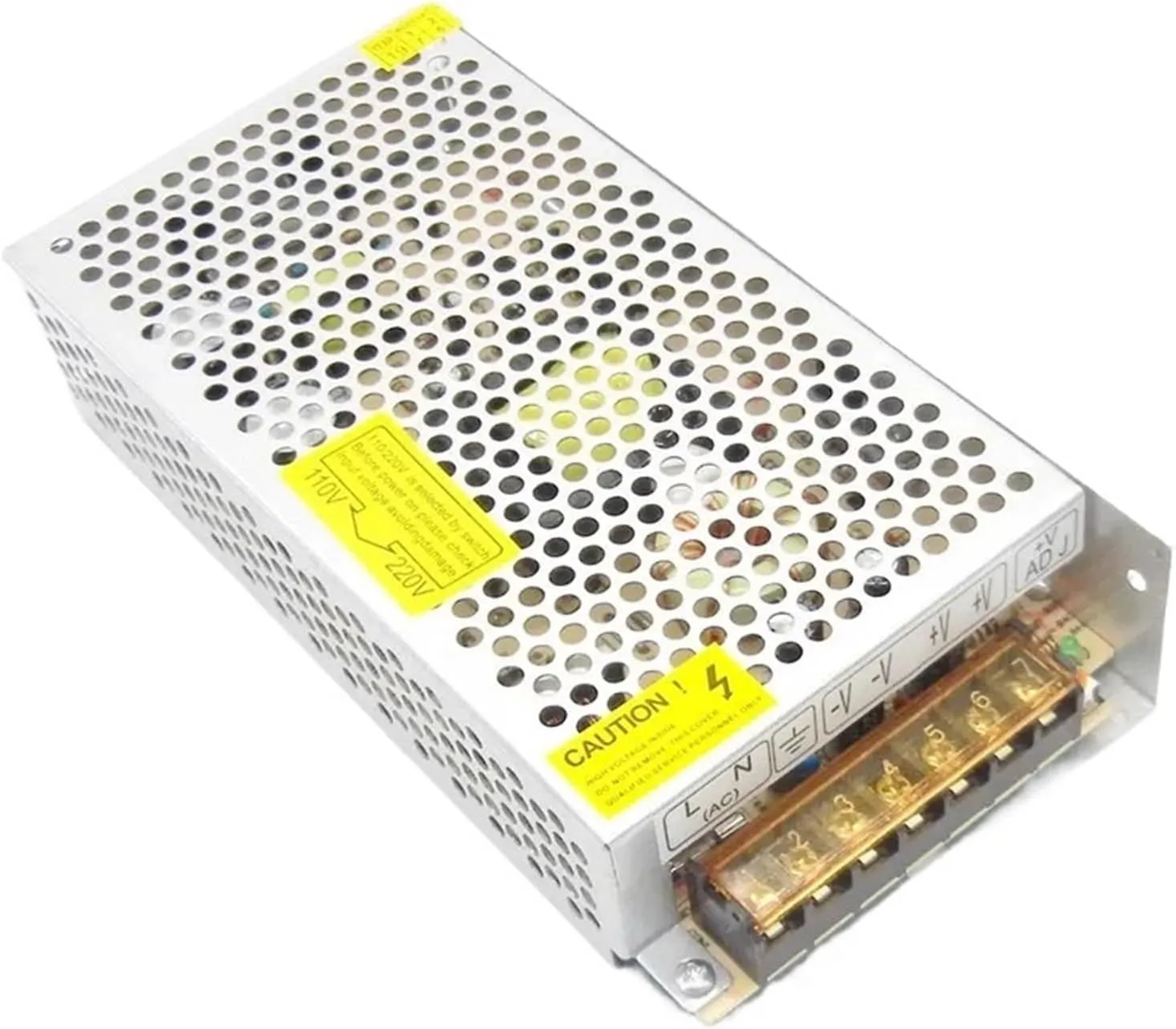 Regulated 6V Switching Power Supply 20A 120W 30A 180W Driver 110V 220V AC to DC Source Transformer SMPS for Monitoring System(30A 180W)
