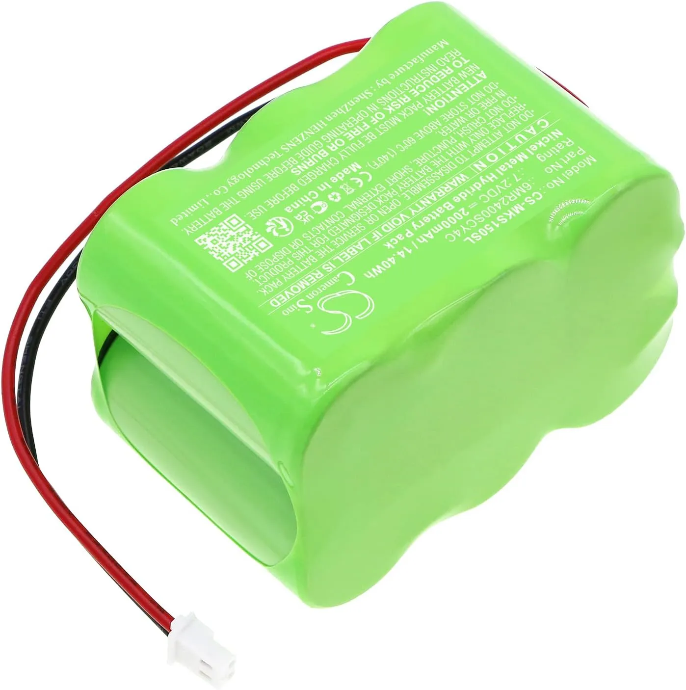 Replacement Battery Compatible with Kathrein MSK15, Part Number: 6MR2400SCY4C 2000mAh/7.2V