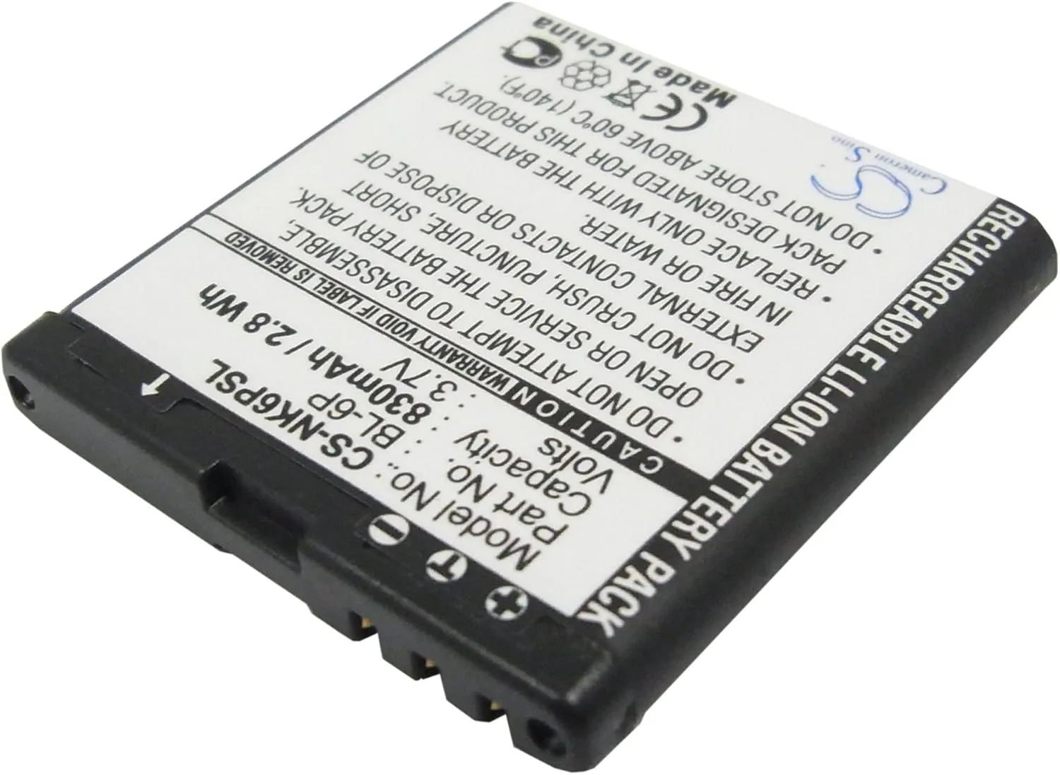 Replacement Battery Compatible with Mobiado Professional 105 Damascus, Professional 105CLB, Professional 105EM 750mAh/3.7V