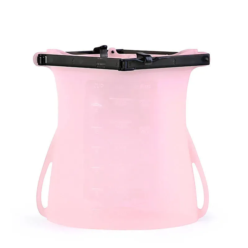 Reusable Silicone Bag Thick vacuum seal bags