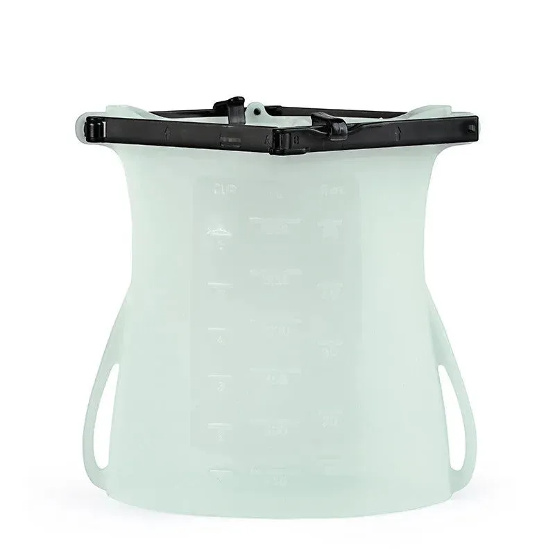 Reusable Silicone Bag Thick vacuum seal bags