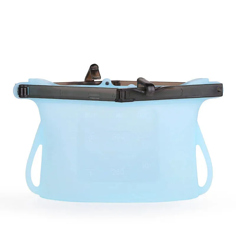 Reusable Silicone Bag Thick vacuum seal bags