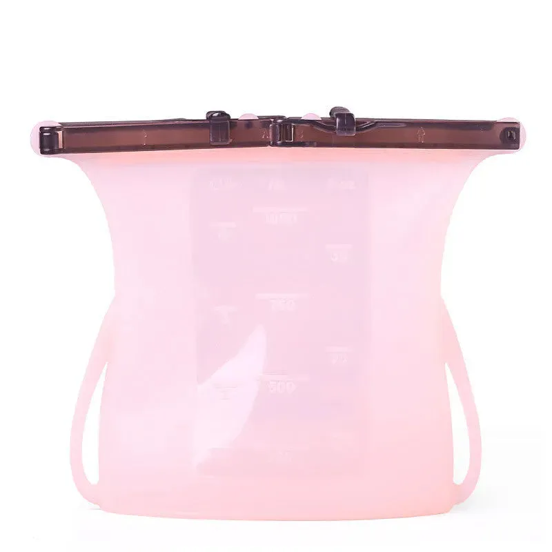 Reusable Silicone Bag Thick vacuum seal bags
