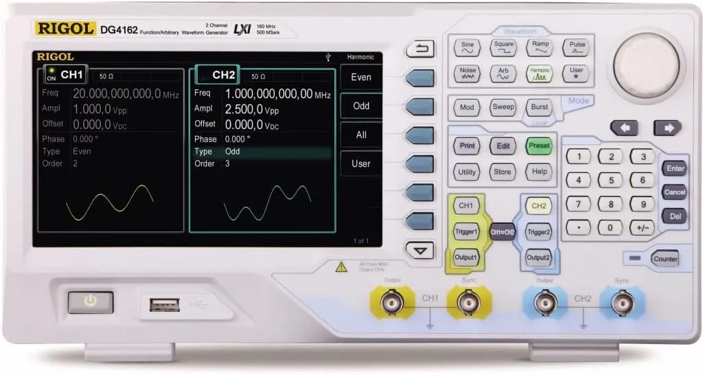 Rigol DG4162 Arbitrary Waveform Generator 160 MHz