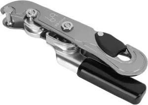 Rock Climbing Descender Rappelling Device for Mountain Adventure Aluminum Alloy Silver
