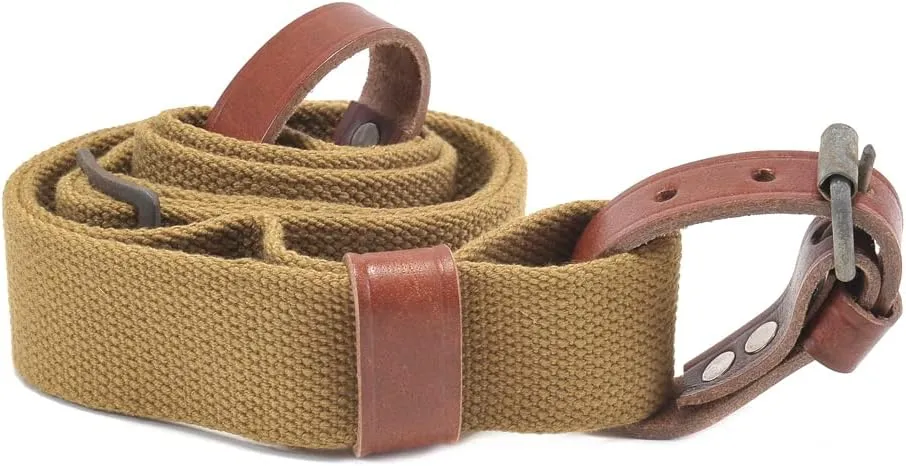 Russian 91/30 Mosin Nagant Rifle Sling Dated 1943 Dark Khaki