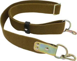 Russian Two Point Sling with Metal Hook Soviet Military Canvas Rifle Sling for Outdoors