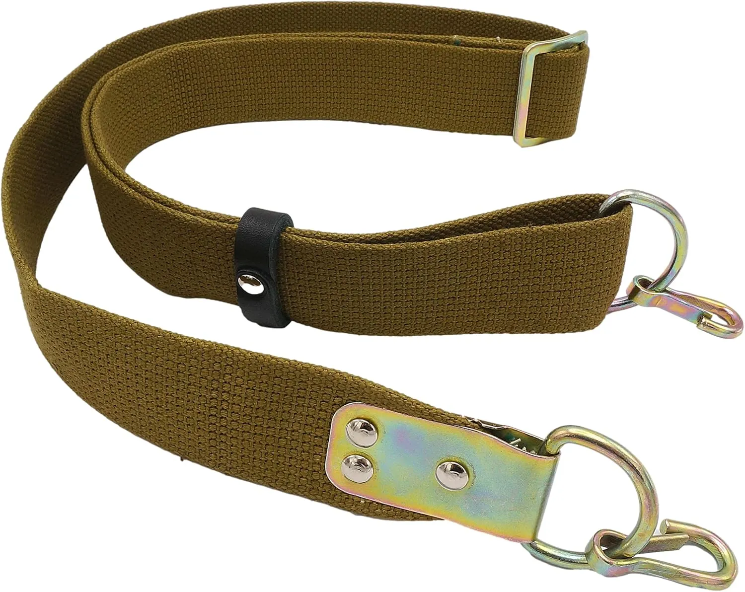Russian Two Point Sling with Metal Hook Soviet Military Canvas Rifle Sling for Outdoors