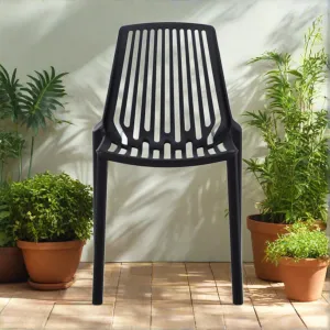 Ryan Chair White | Black indoor / Outdoor