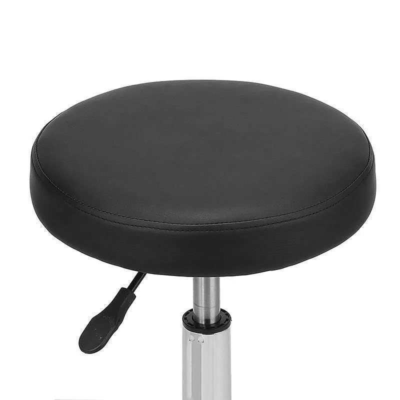 Salon Stool Hairdressing Massage Chair Black Swivel Barber Hydraulic Lift PU