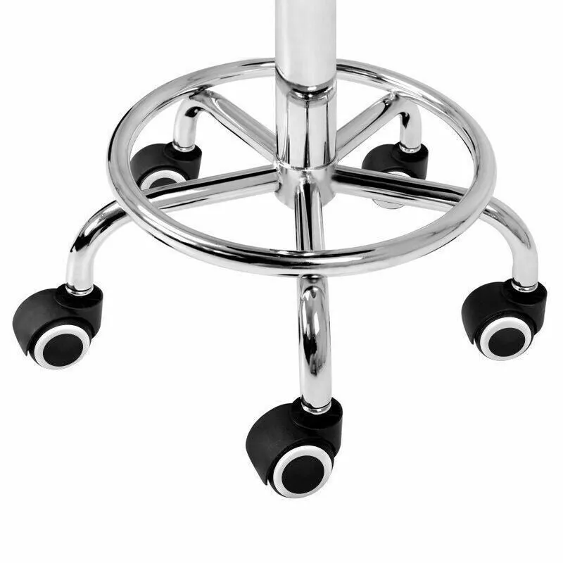 Salon Stool Hairdressing Massage Chair Black Swivel Barber Hydraulic Lift PU