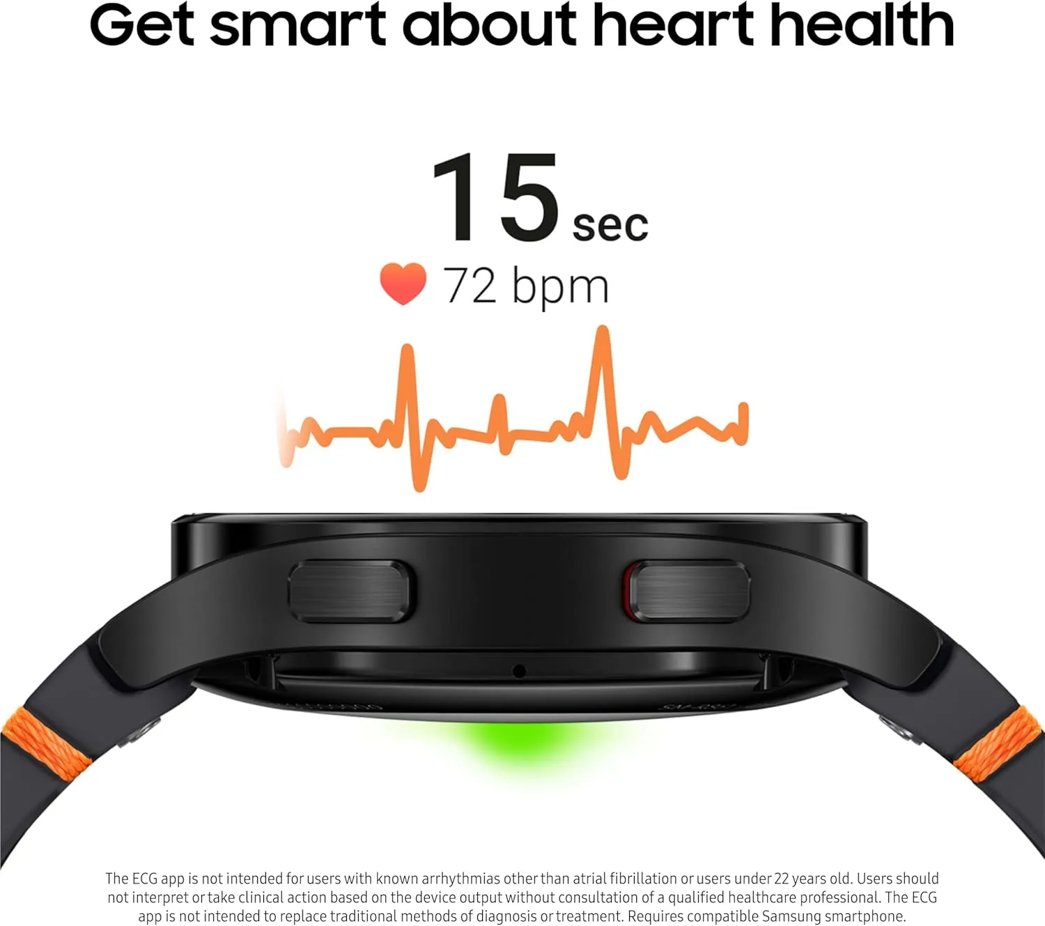 Samsung Galaxy Watch FE 40mm Bluetooth AI Smartwatch w/Fitness Tracking, BIA Sensor, Personalized HR Zones, Heart Rate Tracker, Sleep Monitor, 2024, Black [US Version, 1Yr Manufacturer Warranty]