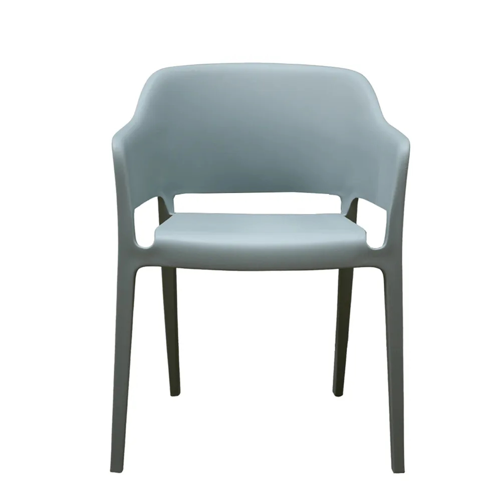 Sarah Stackable Polypropylene Chair | Black, Cream, Grey or Clay Indoor/Outdoor