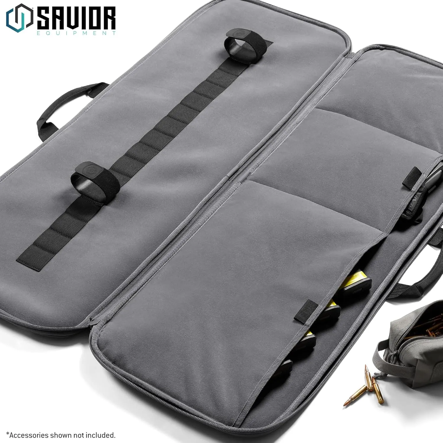 Savior Equipment Specialist Single Long Gun Bag Tactical Padded Soft Case w/Padded Handle Carrier, Adjustable Sling, Dual Lockable Zipper