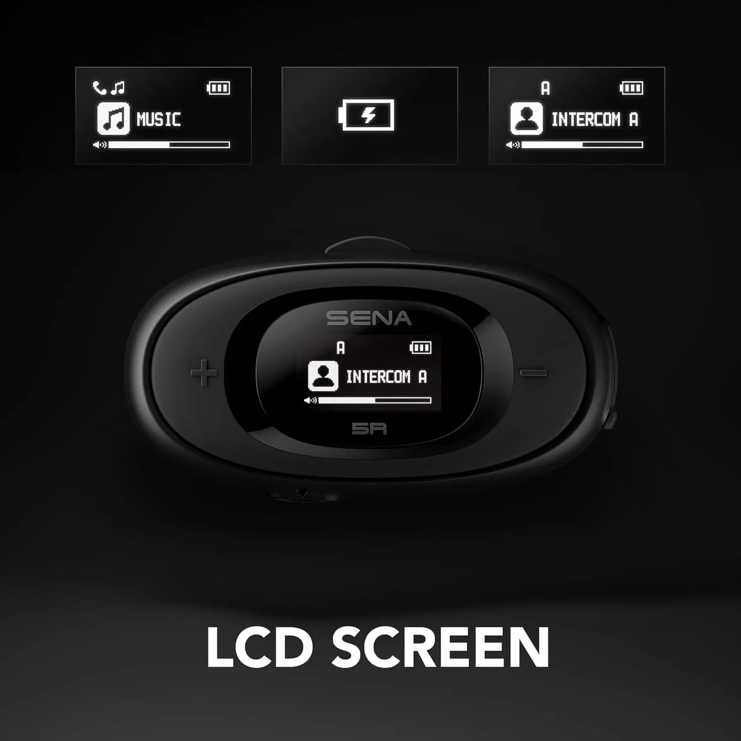 Sena 5R Two-Way HD Motorcycle Bluetooth Intercom Headset