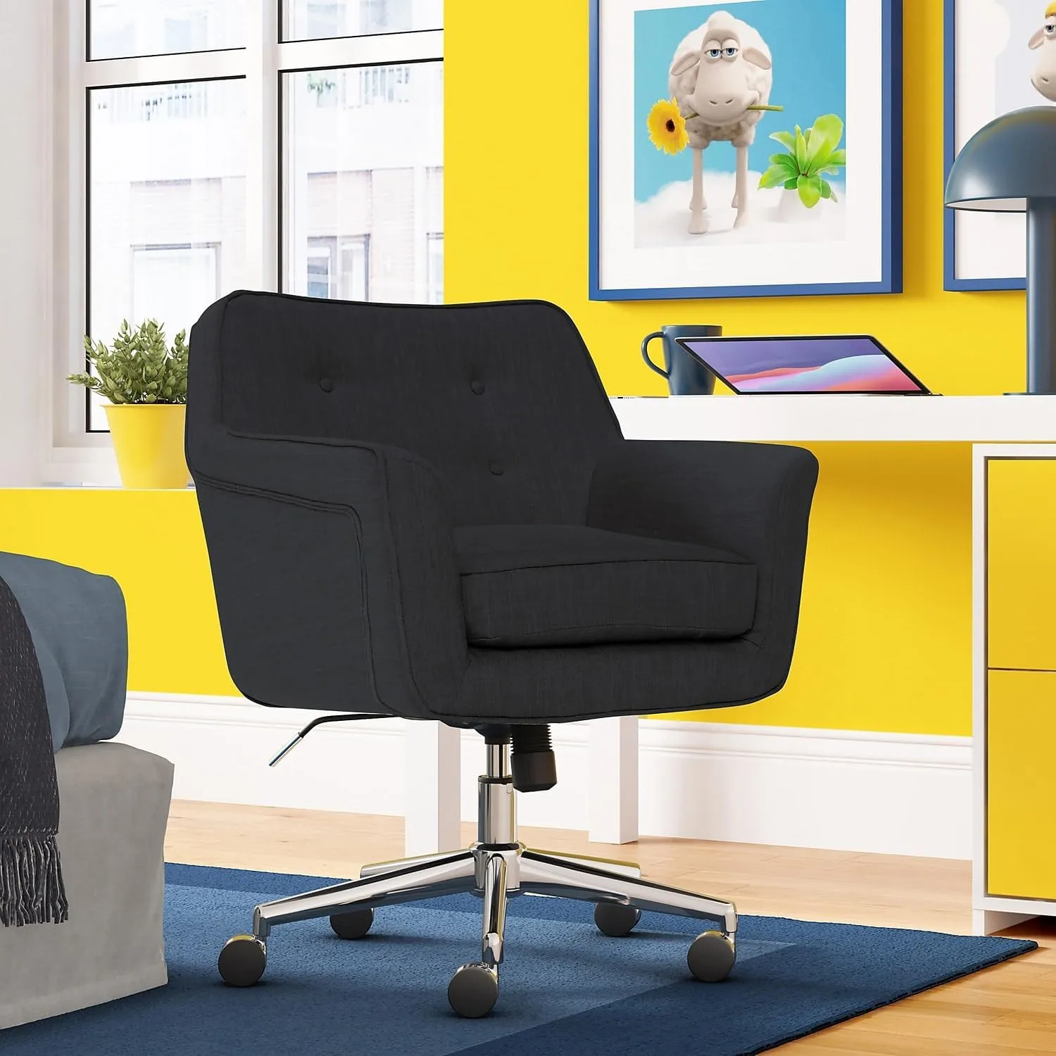 Serta Ashland Home Office Chair, Dark Gray