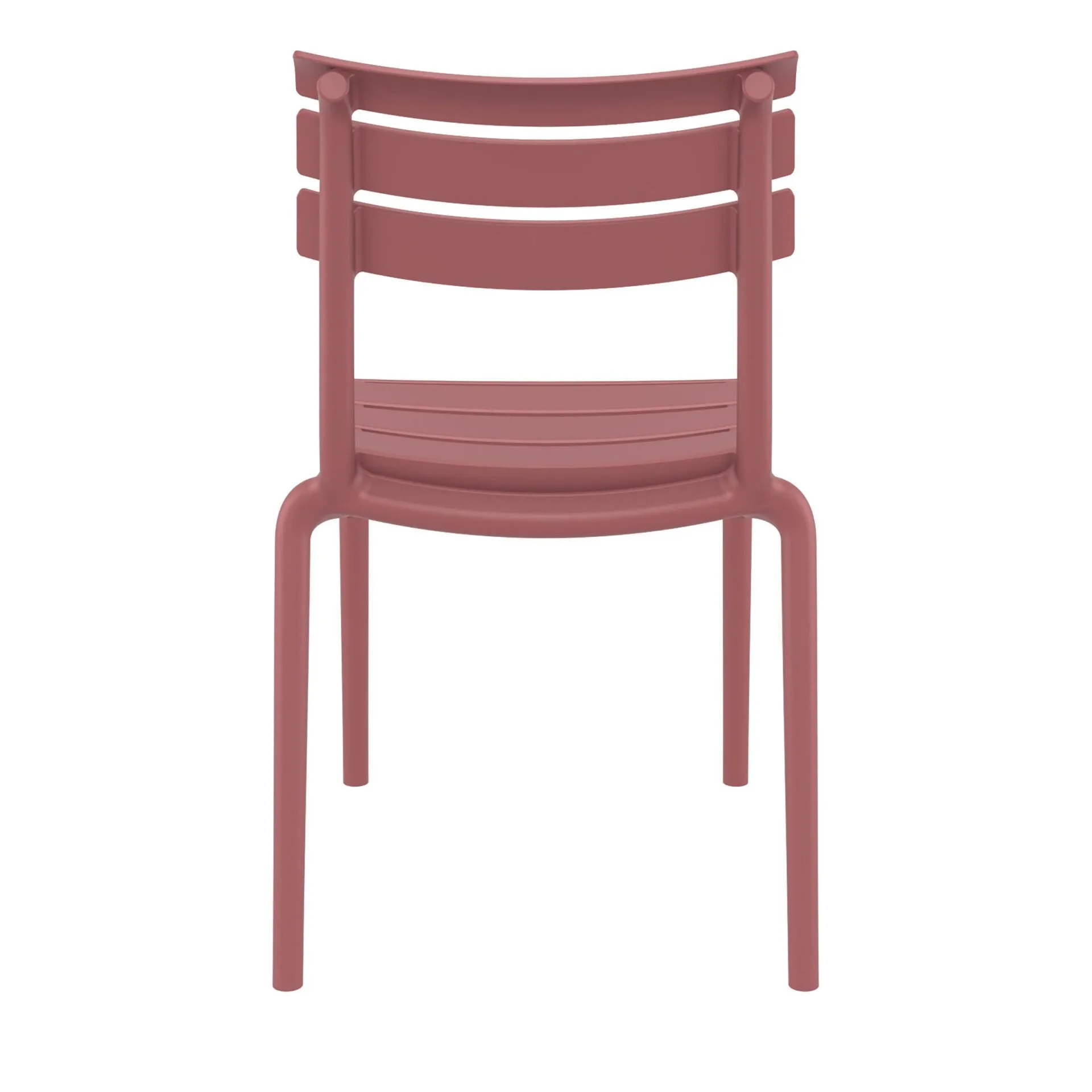 Set of 2 - Keller Indoor / Outdoor Dining Chair - Marsala