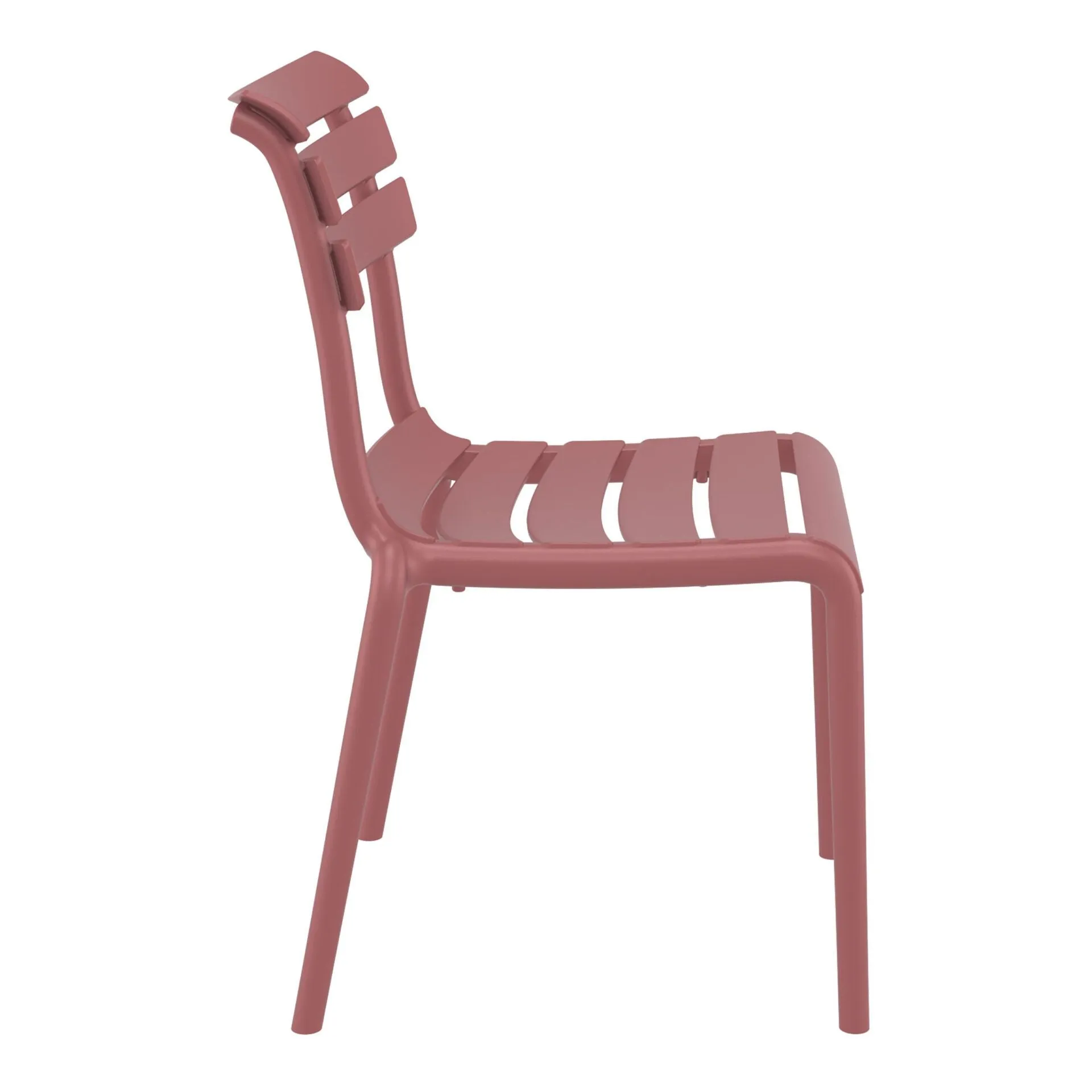 Set of 2 - Keller Indoor / Outdoor Dining Chair - Marsala