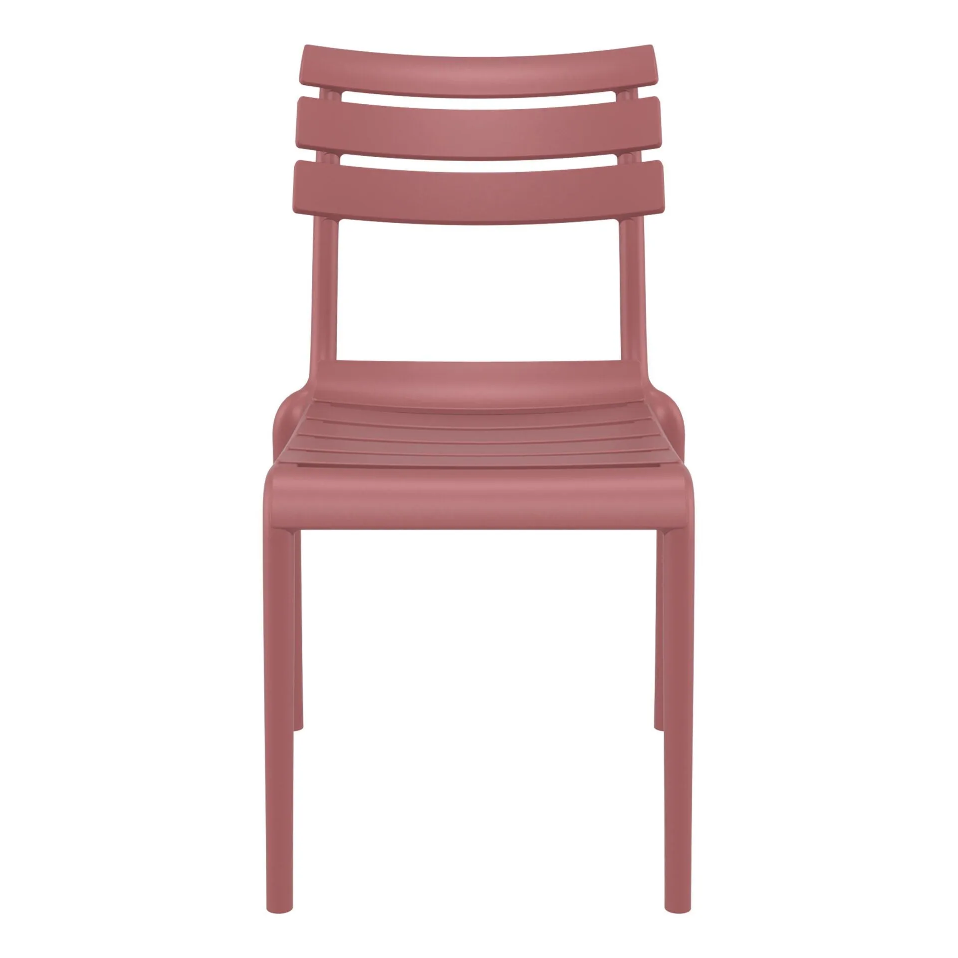 Set of 2 - Keller Indoor / Outdoor Dining Chair - Marsala