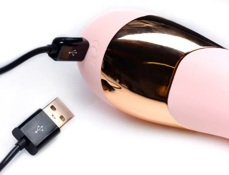 Shegasm Tickling  Stimulator With Suction - Pink