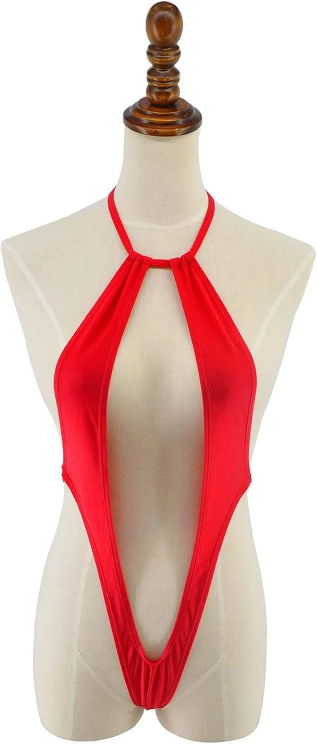 SHERRYLO Micro Bikini Extreme Slingshot G String Sling Bikinis Slutty Exotic Swimsuit Thong Bathing Suit Lingerie for Women