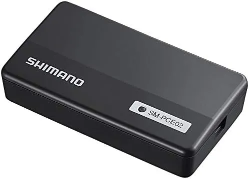 SHIMANO SM-PCE02-B3 Di2 PC Linkage Device for E-Tube - with System Checker and Programmer, Black