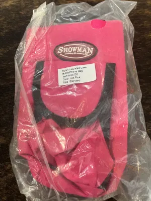 Showman Nylon Insulated Bottle Carrier Saddle Bag with Pocket