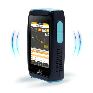Signal fire Fiber Optic Tools OTDR Fiber Tester, 1550nm Mini OTDR Mulit-Function Tester,Optical Light Source W/Built in OPM/OLS/VFL,Test Rang 0.1-80Km Dynamic Range -50dB~26dBm