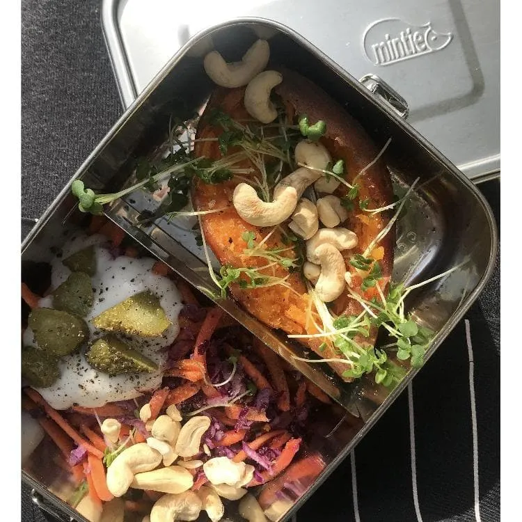 Snug Midi 1.2l Stainless Steel Lunch Box Set
