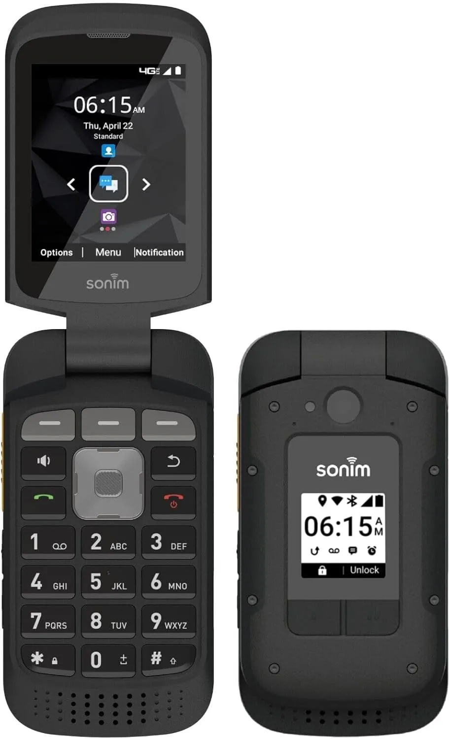 Sonim XP3 Plus XP3900 T-Mobile Locked 16GB Black