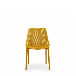 Soprano Outdoor Chair - Mustard (Stackable)