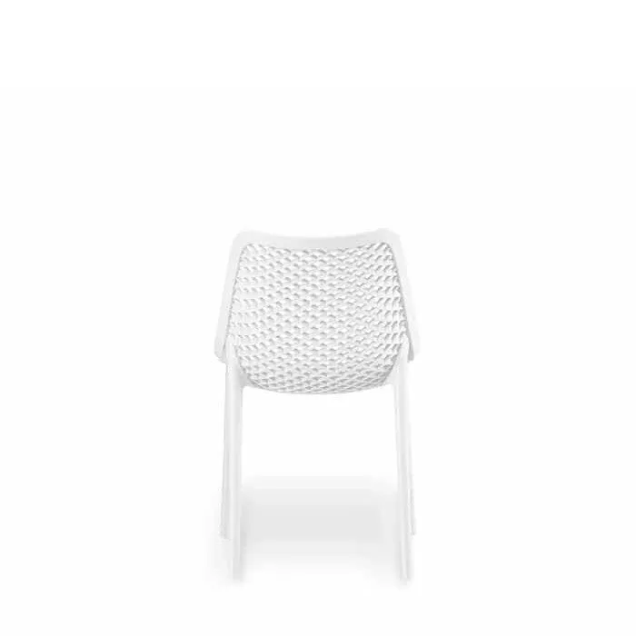 Soprano Outdoor Chair -  White (Stackable)
