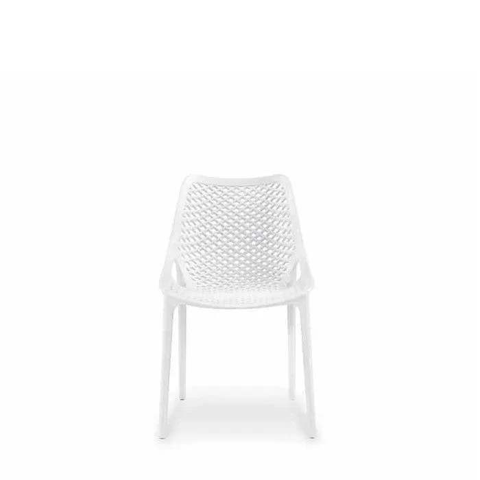 Soprano Outdoor Chair -  White (Stackable)