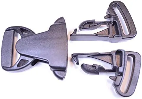 Split Release Buckle - Great for Webbing and Paracord Sling - Backpack Hardware