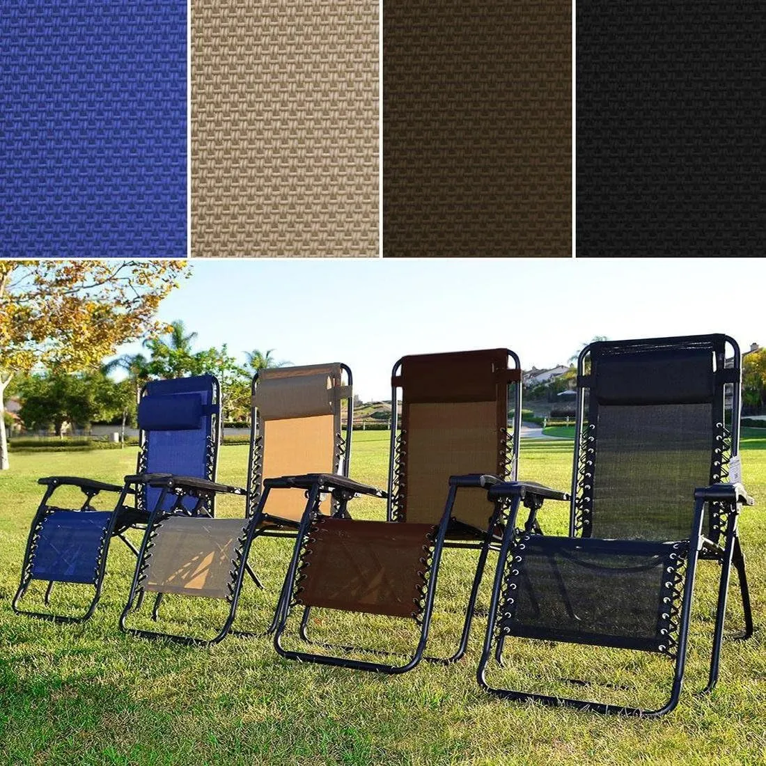 Sports Infinity Oversized Zero Gravity Chair, Beige