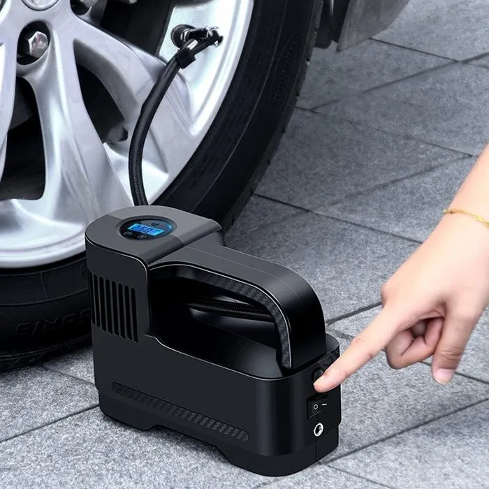 ST-217C Portable Car Electric Tire Multi-function 12V Air Pump