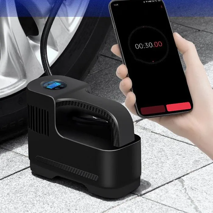 ST-217C Portable Car Electric Tire Multi-function 12V Air Pump
