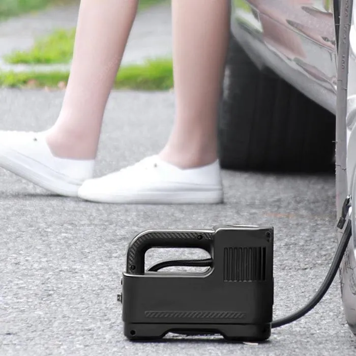ST-217C Portable Car Electric Tire Multi-function 12V Air Pump