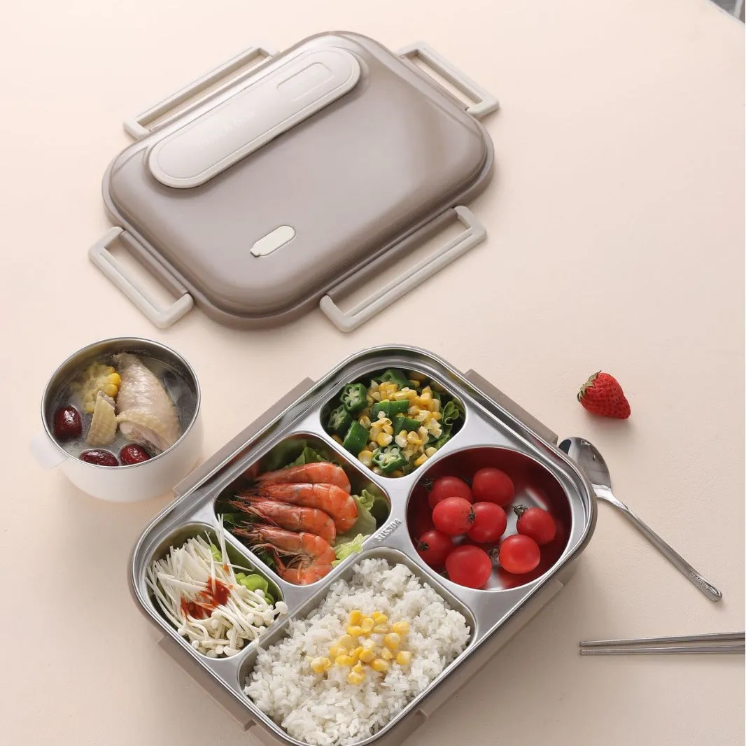 Stainless Steel Large-Capacity Lunch Box