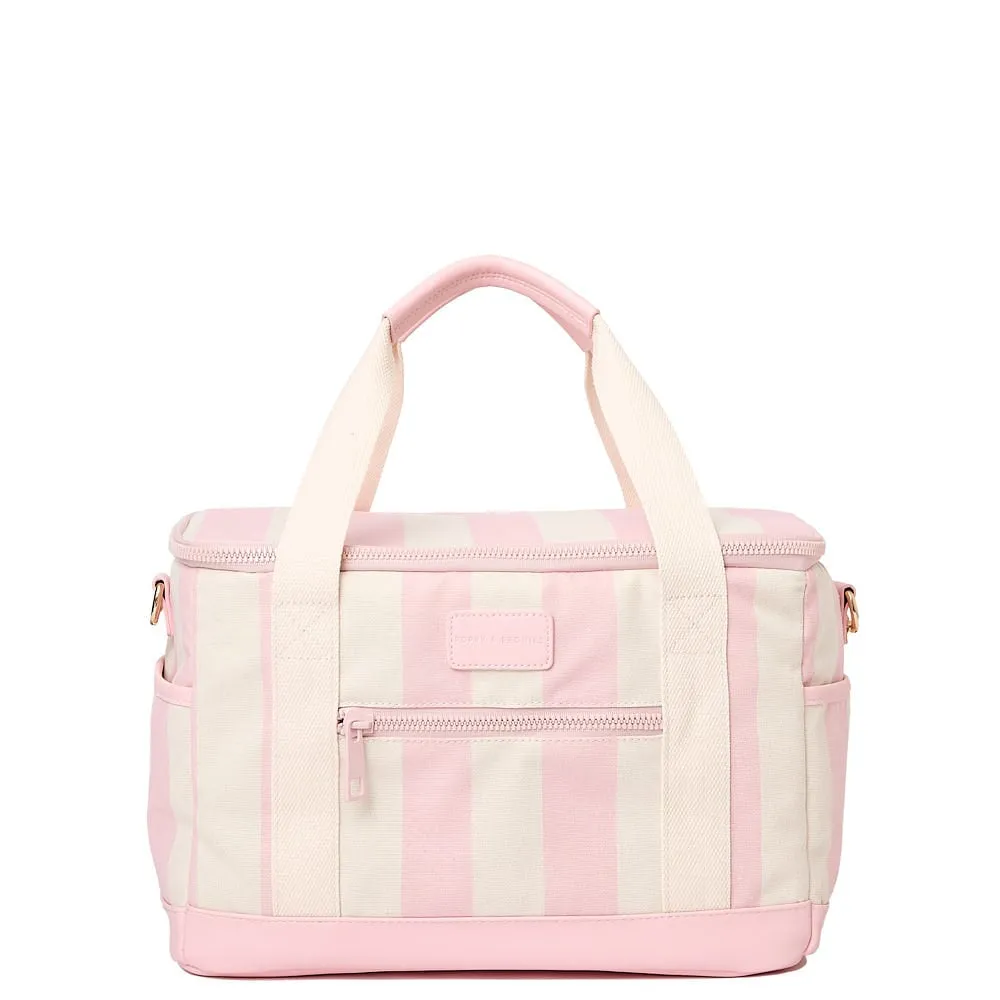 Stay Cool Cooler Bag Pink Stripe